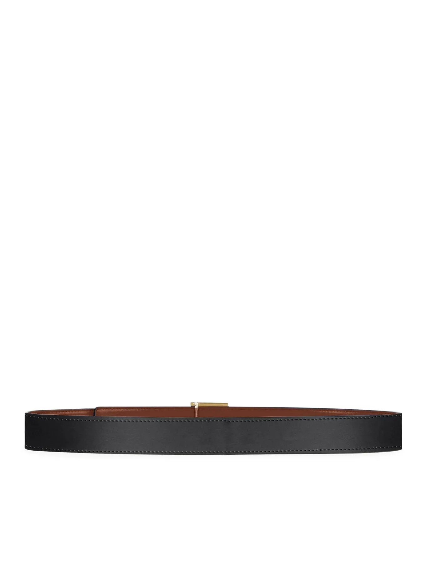 4G reversible leather belt 4G