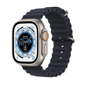 Apple Watch Ultra 49mm Titanium Case GPS   Cellular Ocean Band