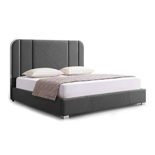 Bedzy Luxe Halcyon King Bed Frame Black