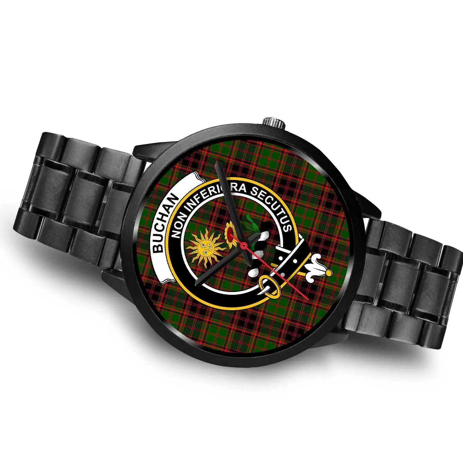 Buchan Modern Clan Badge Tartan Black Watch