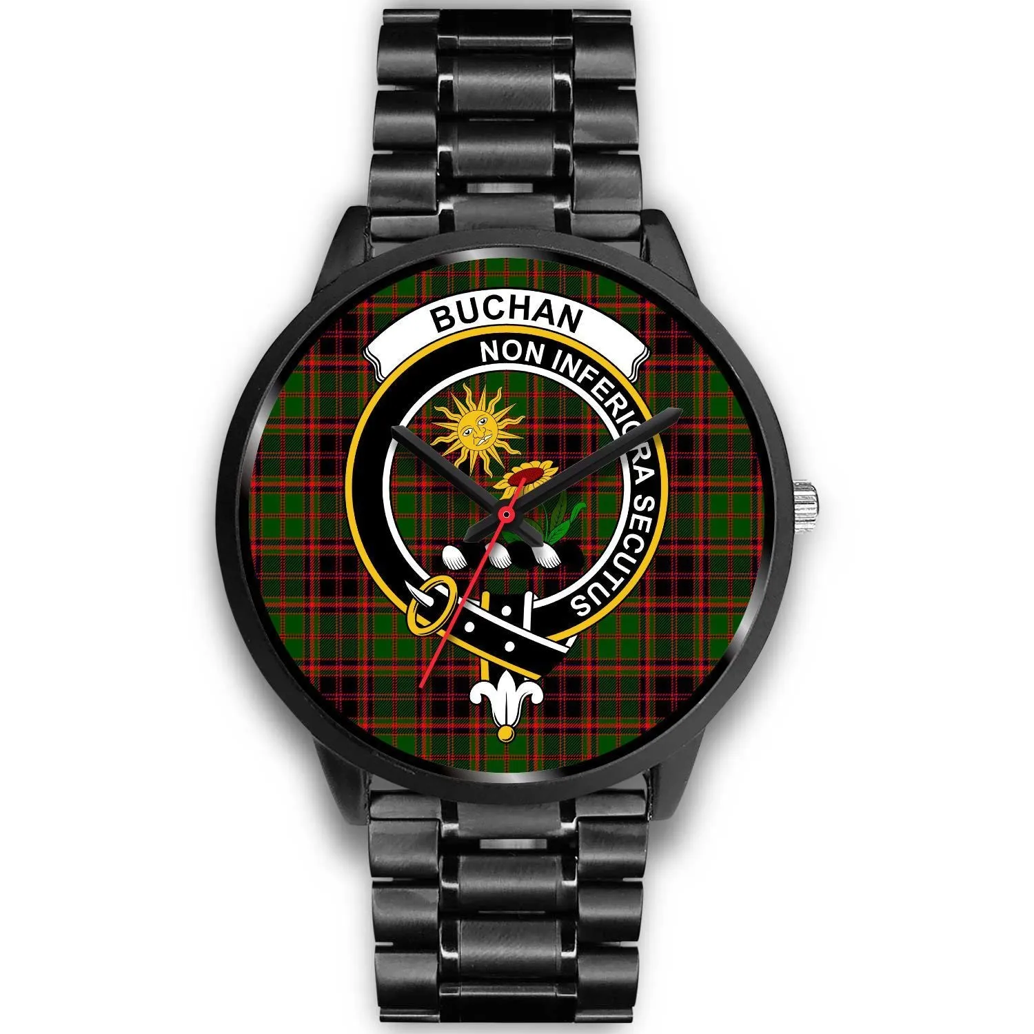 Buchan Modern Clan Badge Tartan Black Watch