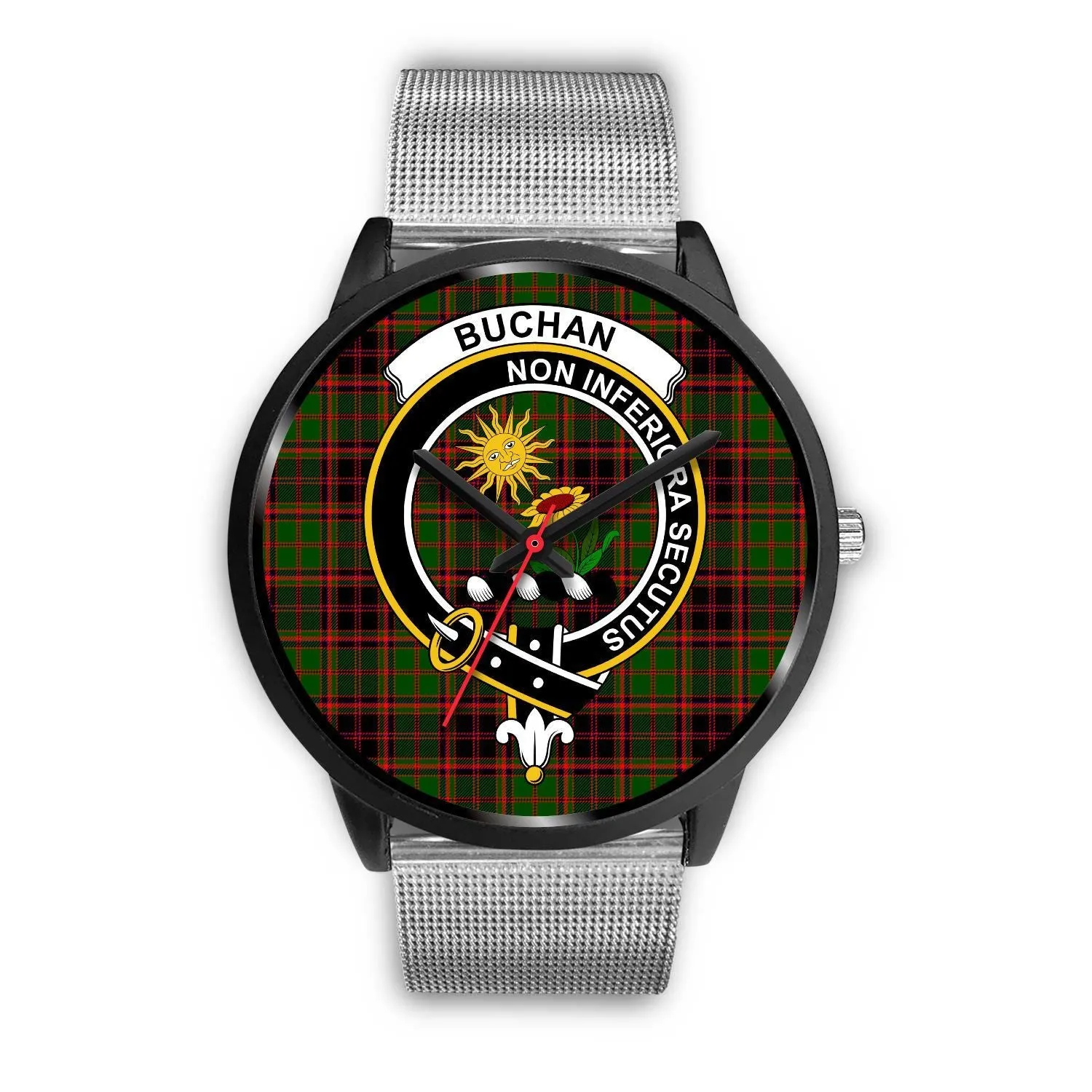 Buchan Modern Clan Badge Tartan Black Watch