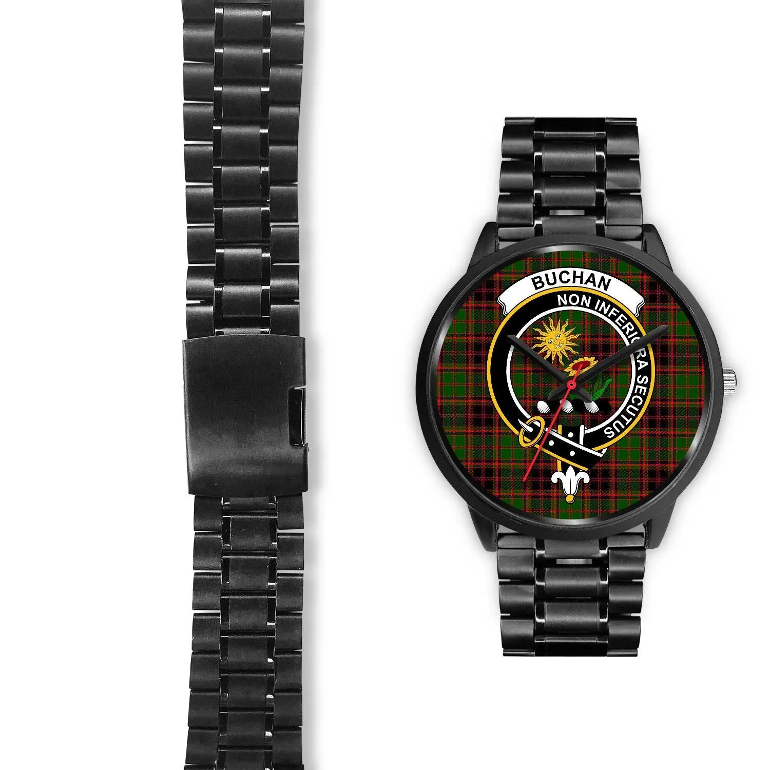 Buchan Modern Clan Badge Tartan Black Watch