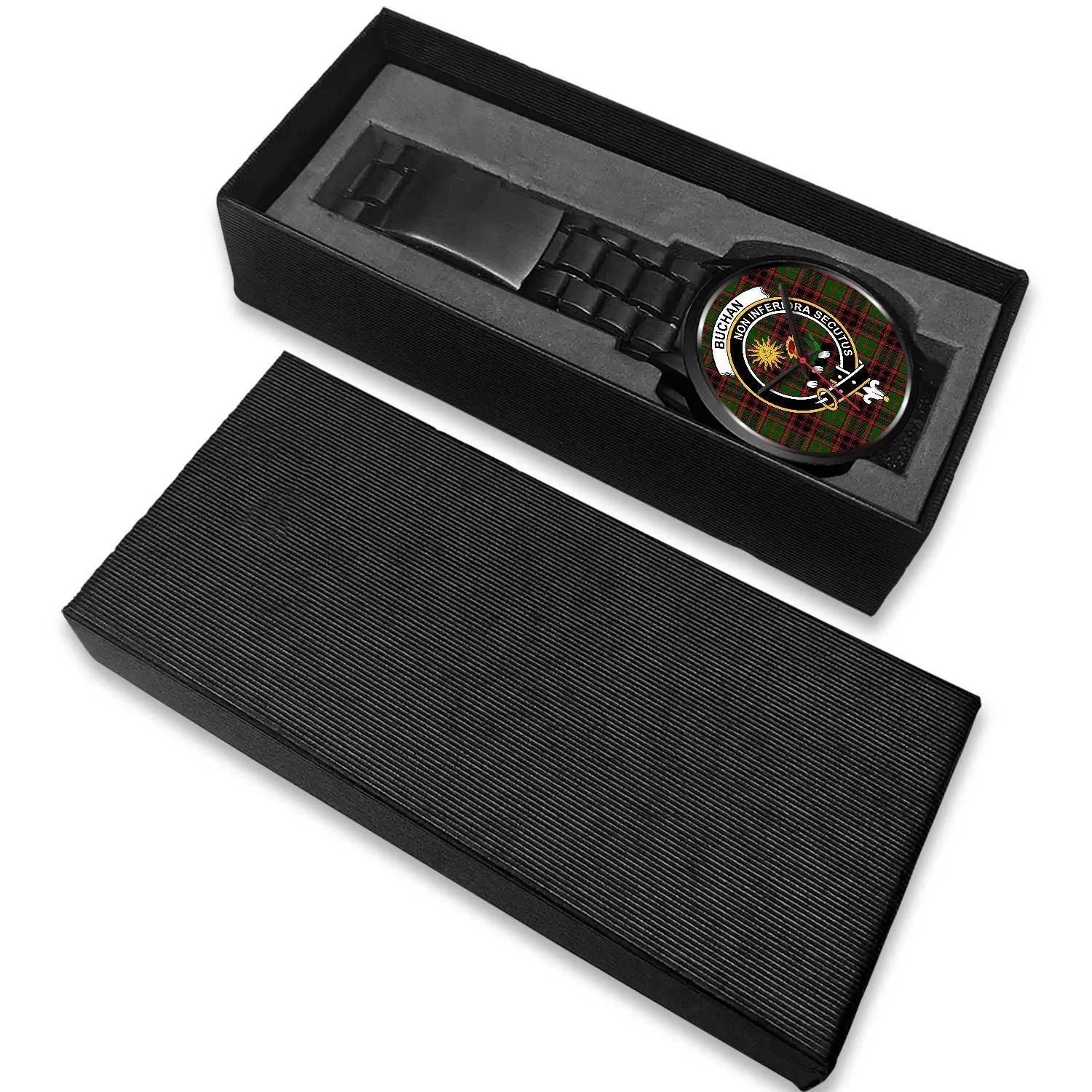 Buchan Modern Clan Badge Tartan Black Watch