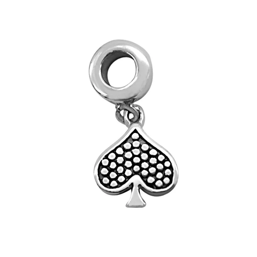 Dangling Spade Charm