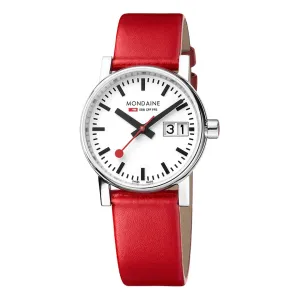 evo2, Red vegan grape leather, 30 mm