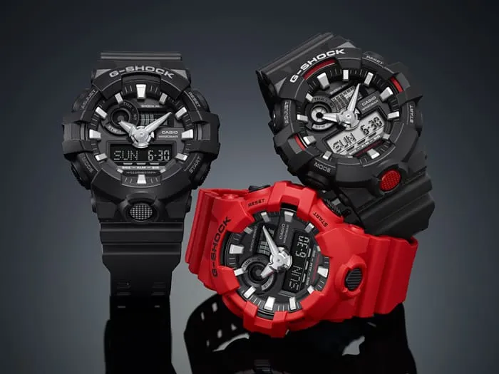 G-Shock Digital & Analogue Watch  GA700-1A / GA-700-1A