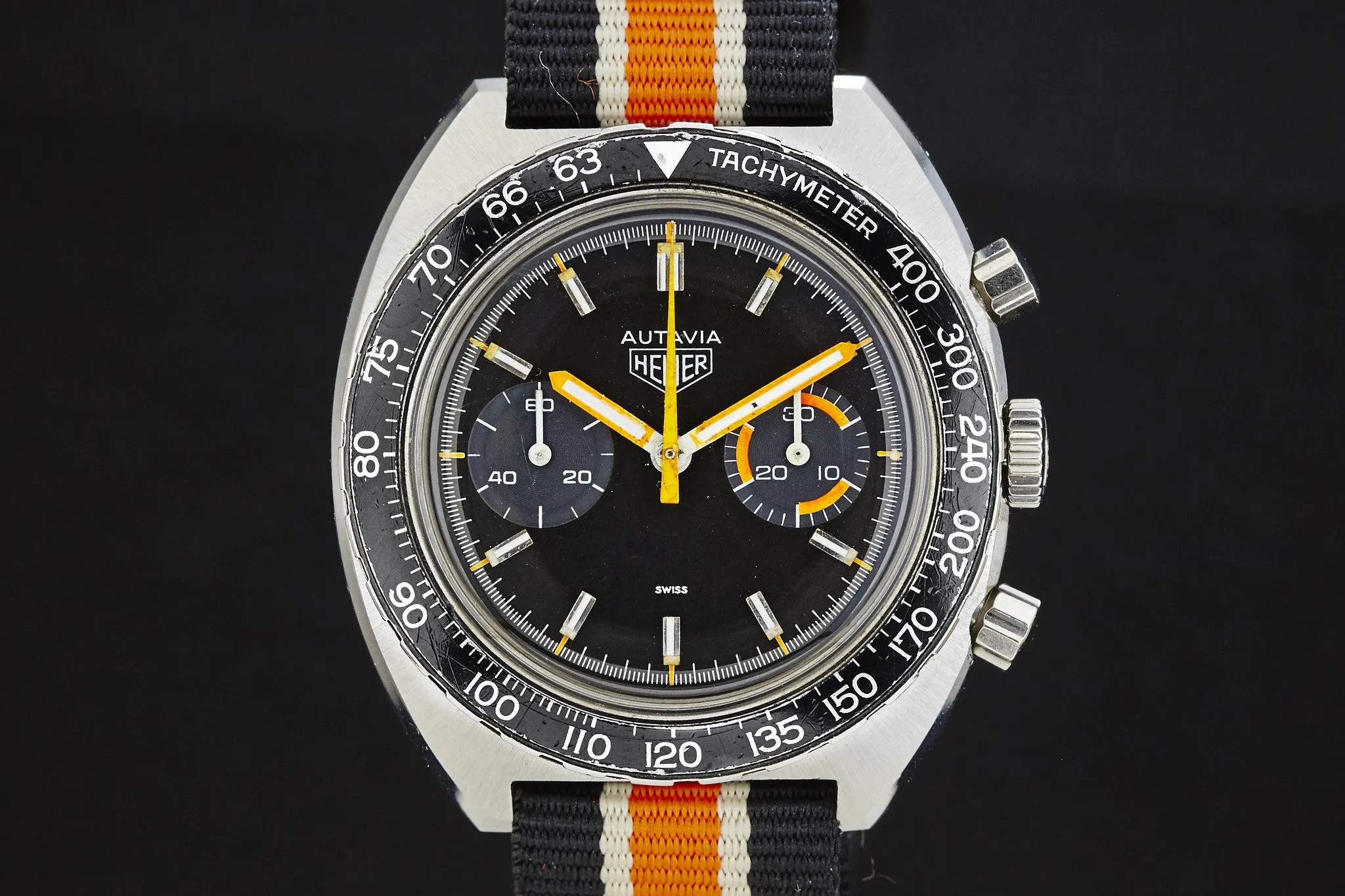 Heuer Autavia Orange