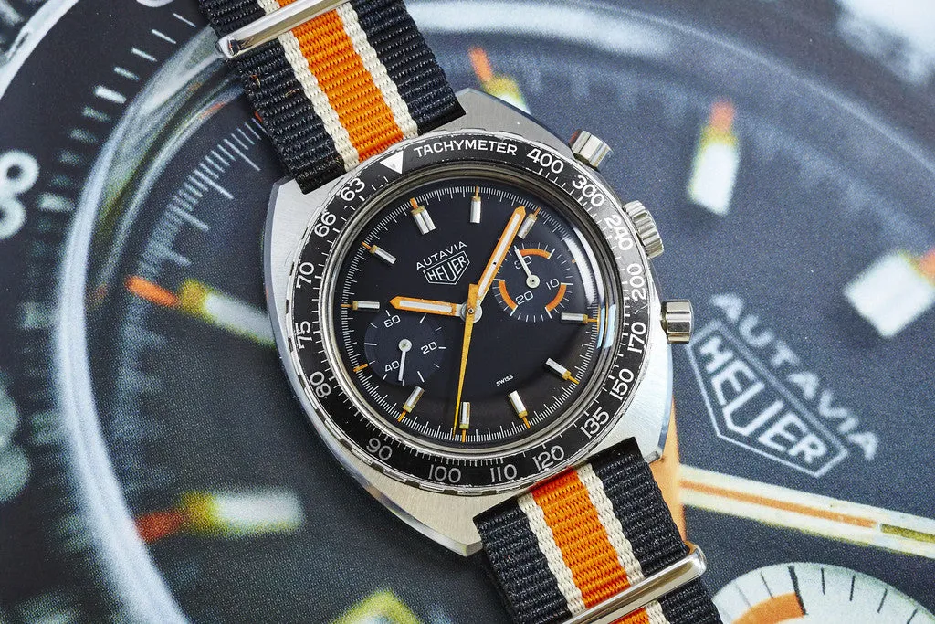 Heuer Autavia Orange