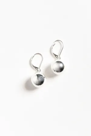 Honoria Silver Ball Earrings