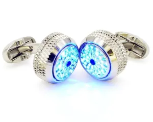 LED lighting tuxedo cufflinks