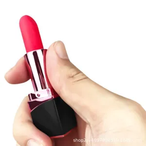 Lipstick Bullet Vibrator - 10 Vibrating G Spot Clit Stimulator Women Sex Toy