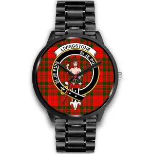 Livingstone Modern Clan Badge Tartan Black Watch