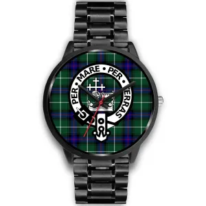 MacDonald Of The Isles Clan Badge Tartan Black Watch