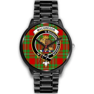 MacGregor Modern Clan Badge Tartan Black Watch