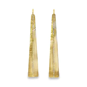 Marika Stain Finish Tower Drop Earrings