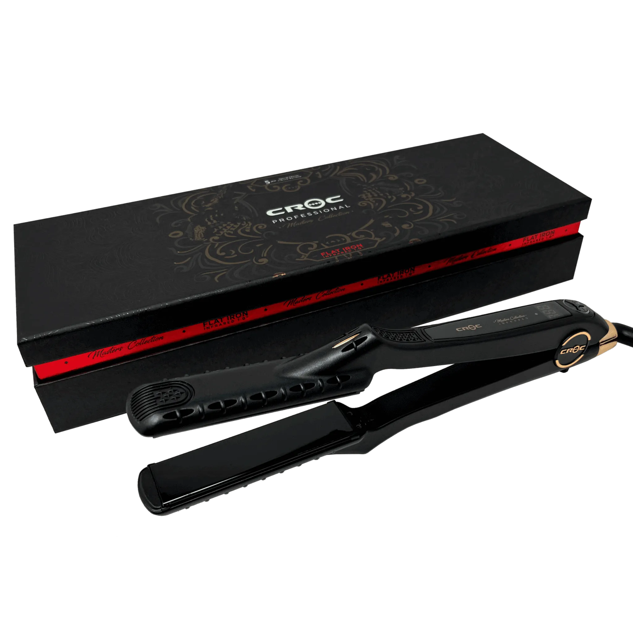 Masters Infrared Black Titanium Flat Iron 1.5"