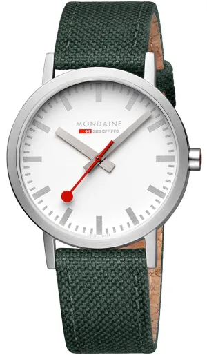 MOND Watch Classic Park Green Textile