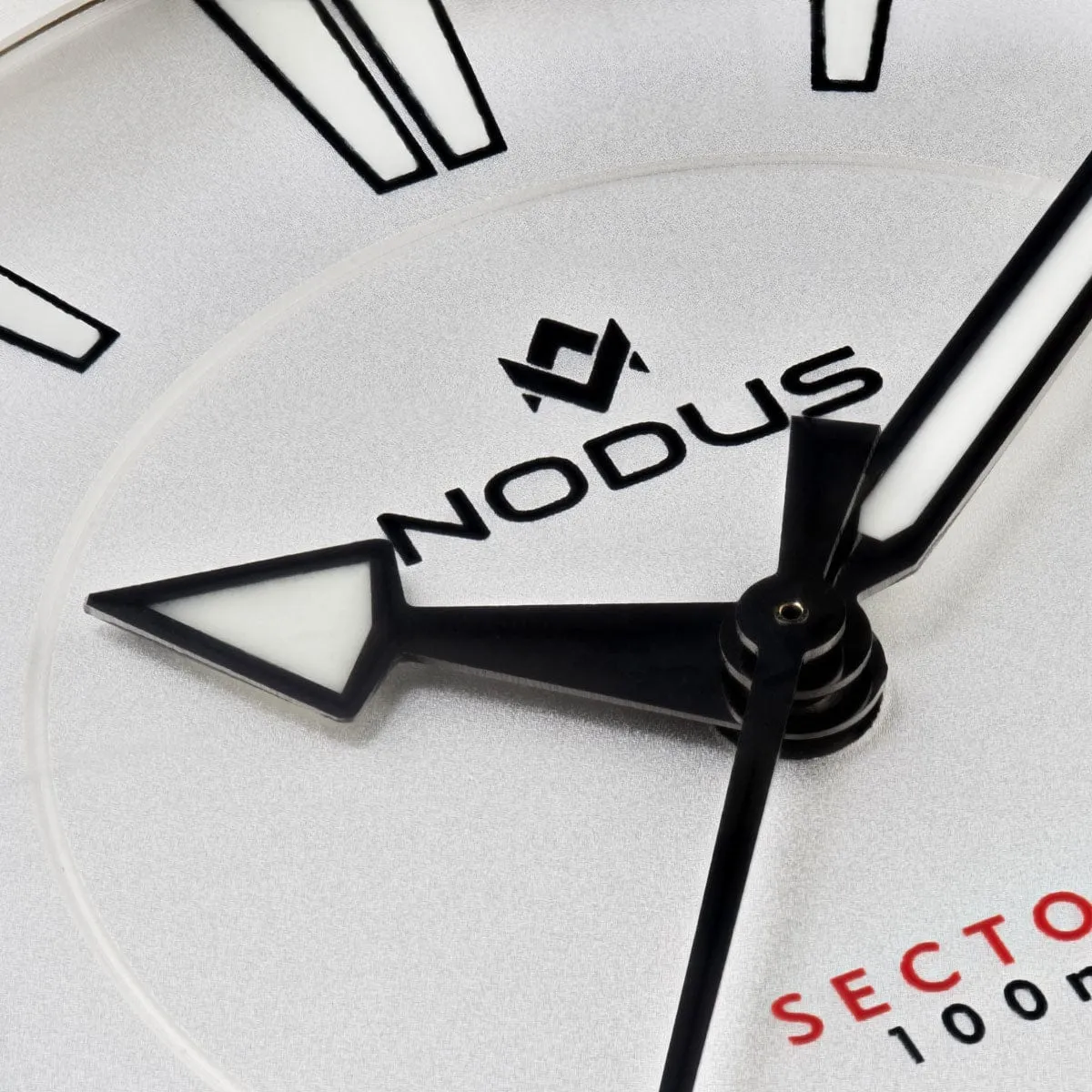 Nodus Sector Dive Automatic Watch - Pearl Dial - Steel Bezel