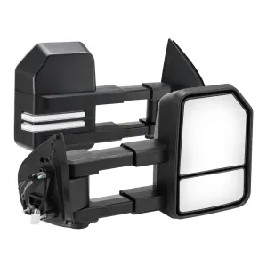 San Hima Pair Extendable Towing Mirrors for Holden Colorado RG MY2013-MY2020