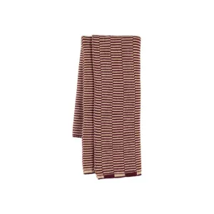 Stringa Mini Towel Aubergine - H58 x W38 cm