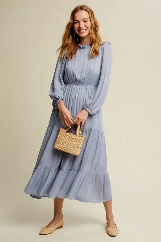 TEEK - Feminine Boho Inspired Maxi Woven Dress