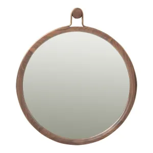 Utility Round Mirror