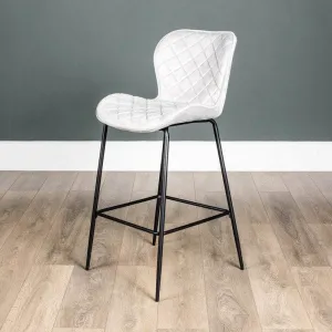 Vancouver Barstool Silver